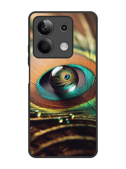 Xiaomi Redmi Note 13 5G Water Drop On Peacock Feather