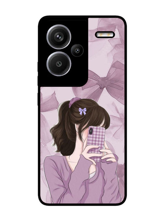 XIAOMI Redmi Note 13 Pro Plus 5G Pinky Girl taking selfie