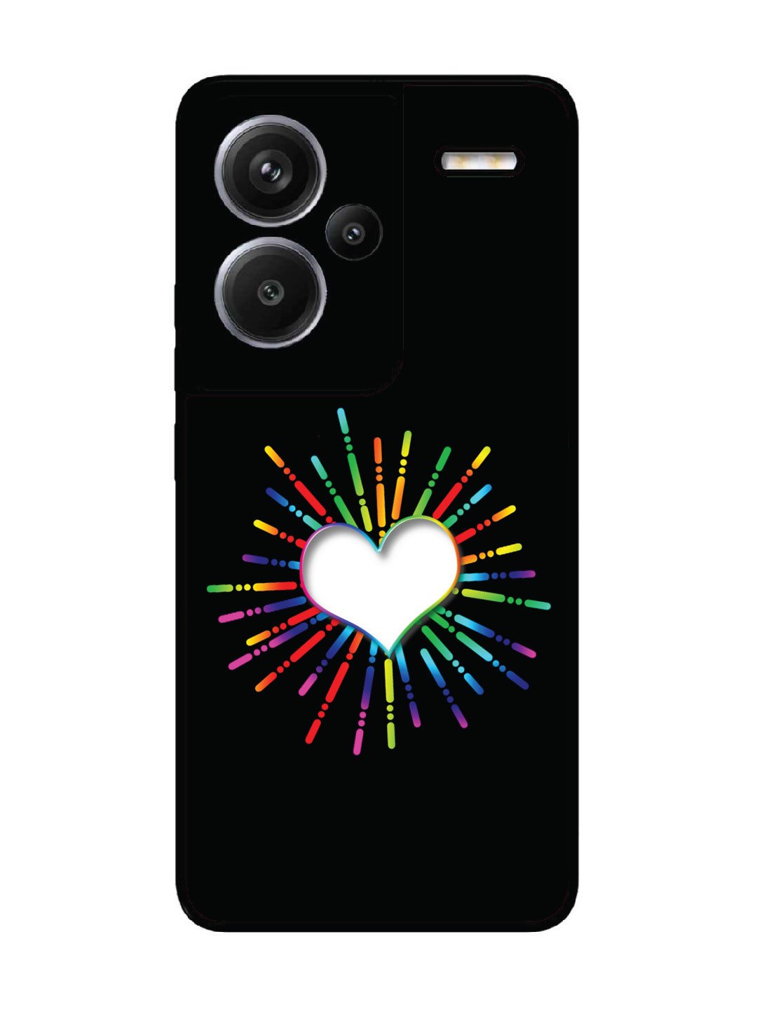 Xiaomi Redmi NOTE 13 PRO PLUS 5G Colourful Heart on Black