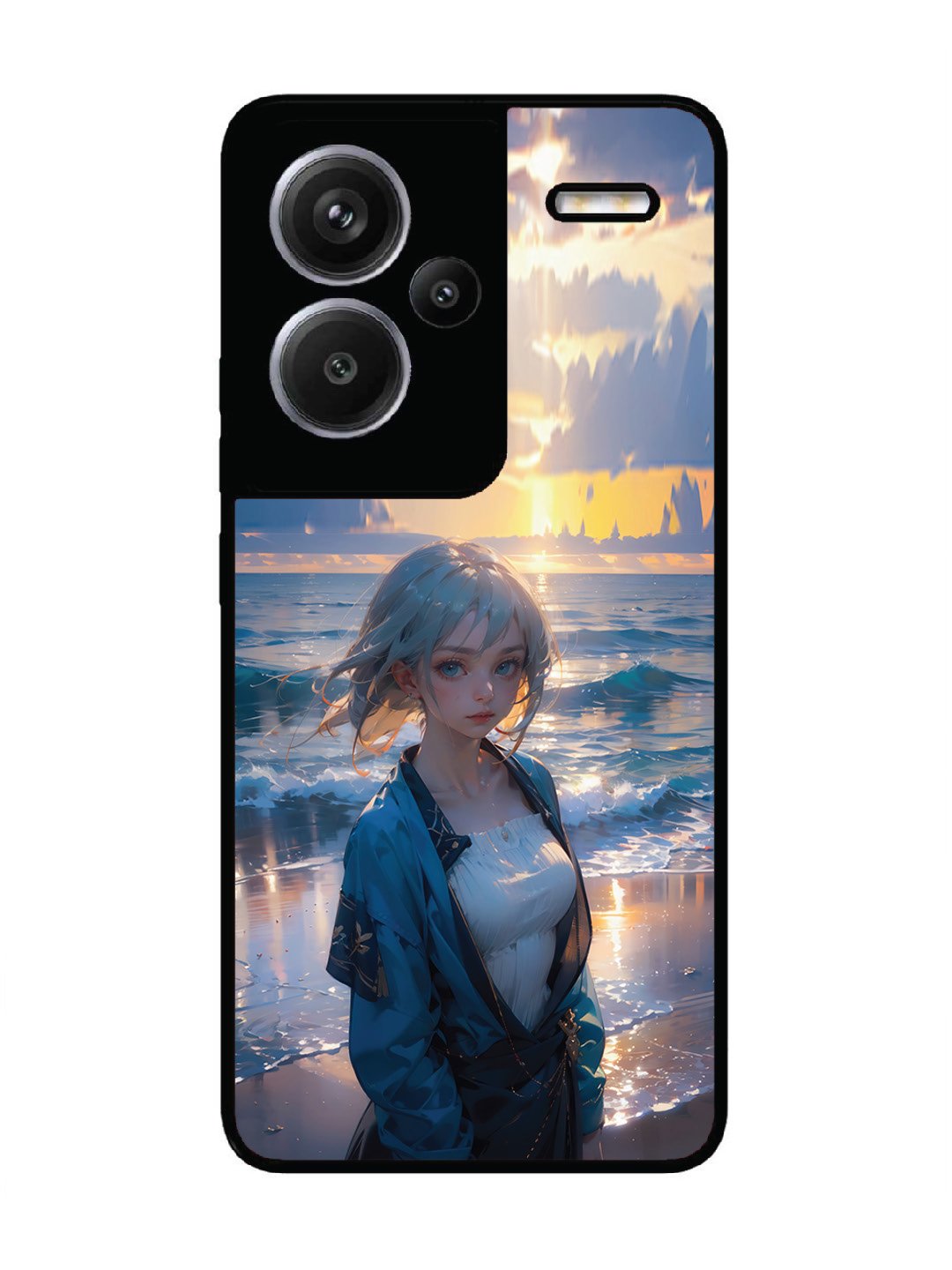 Xiaomi Redmi NOTE 13 PRO PLUS 5G Anime Girl Beach Ocean Waves