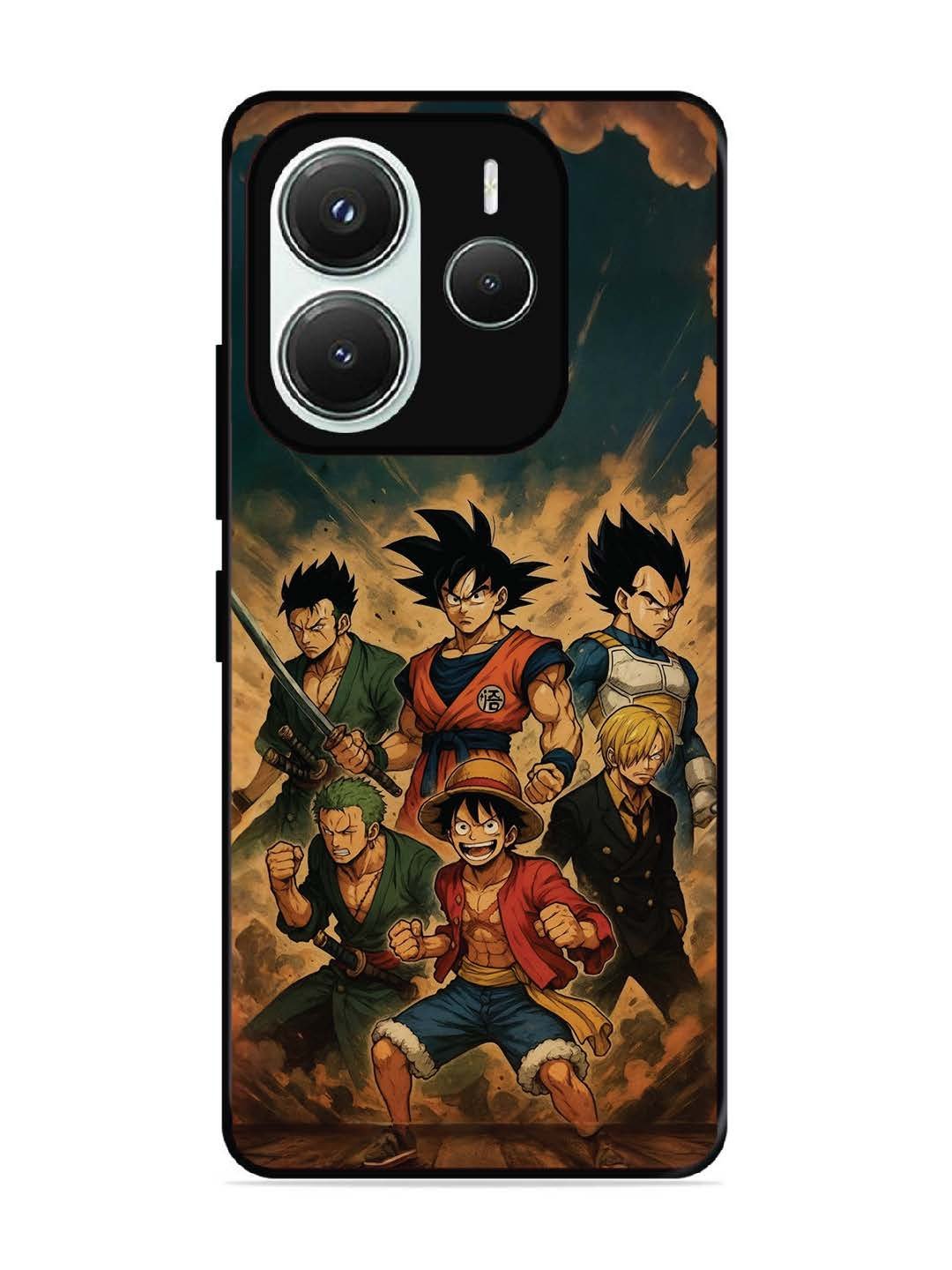 Xiaomi Redmi NOTE 14 5G OnePiece n Dragon Ball Z in one team