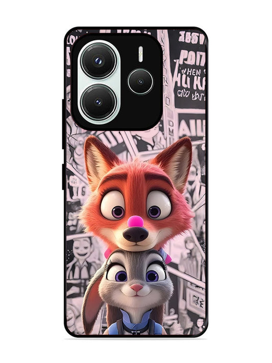 XIAOMI Redmi Note 14 5G Cute Nick wilde and judy hopps 2