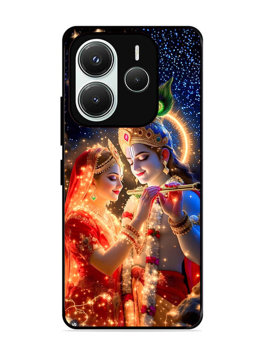 XIAOMI Redmi Note 14 5G Radha Krishna posing with flute
