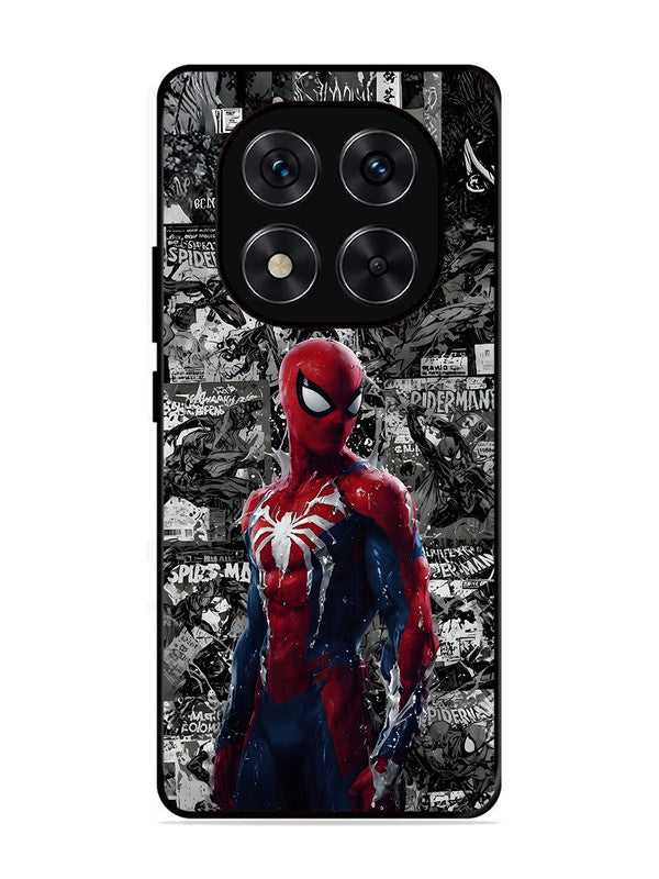 XIAOMI Redmi Note 14 Pro 5G Spiderman Highlighted on News Paper