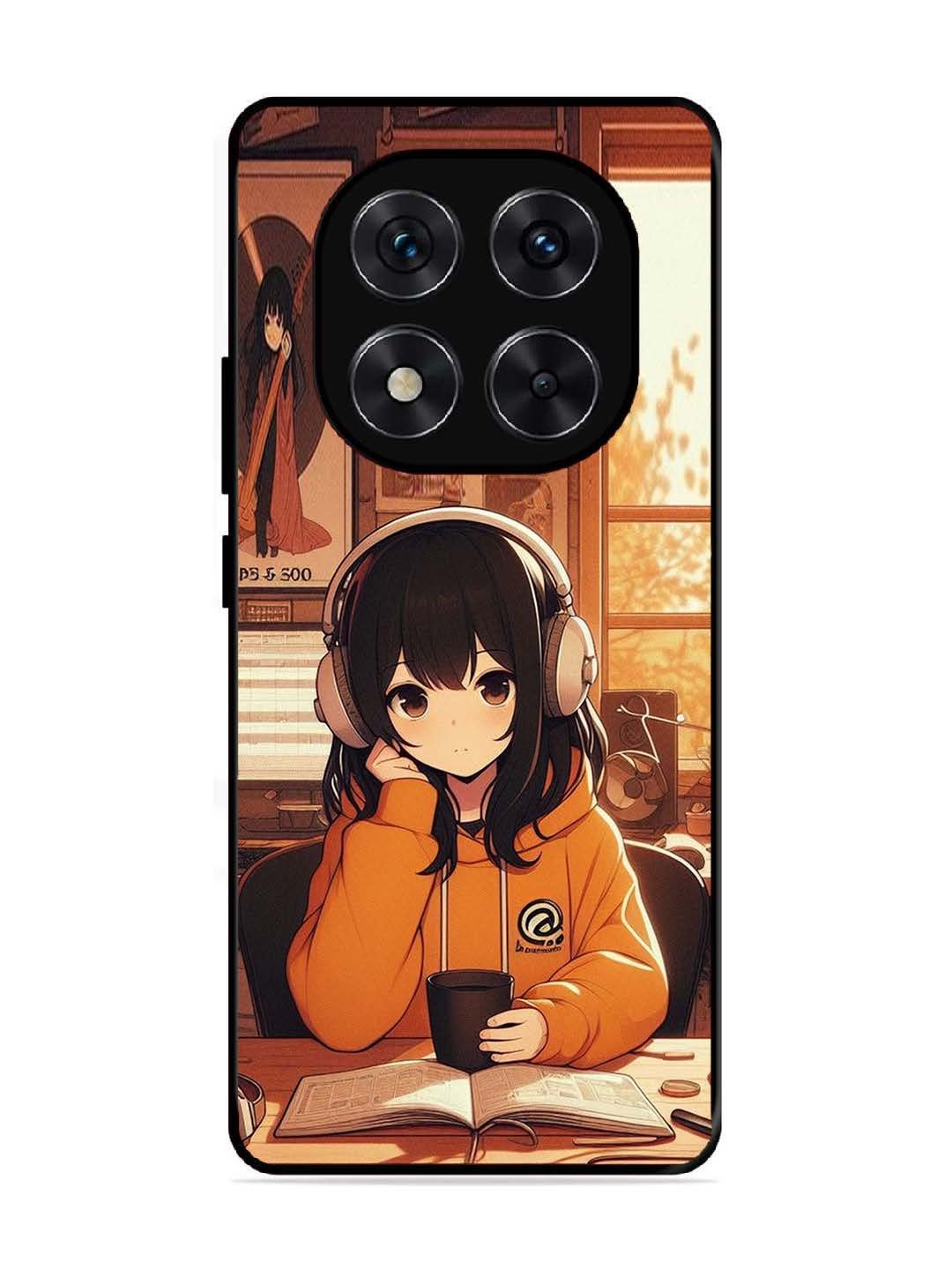 Xiaomi Redmi Note 14 Pro Plus 5G Cute Girl listening Music