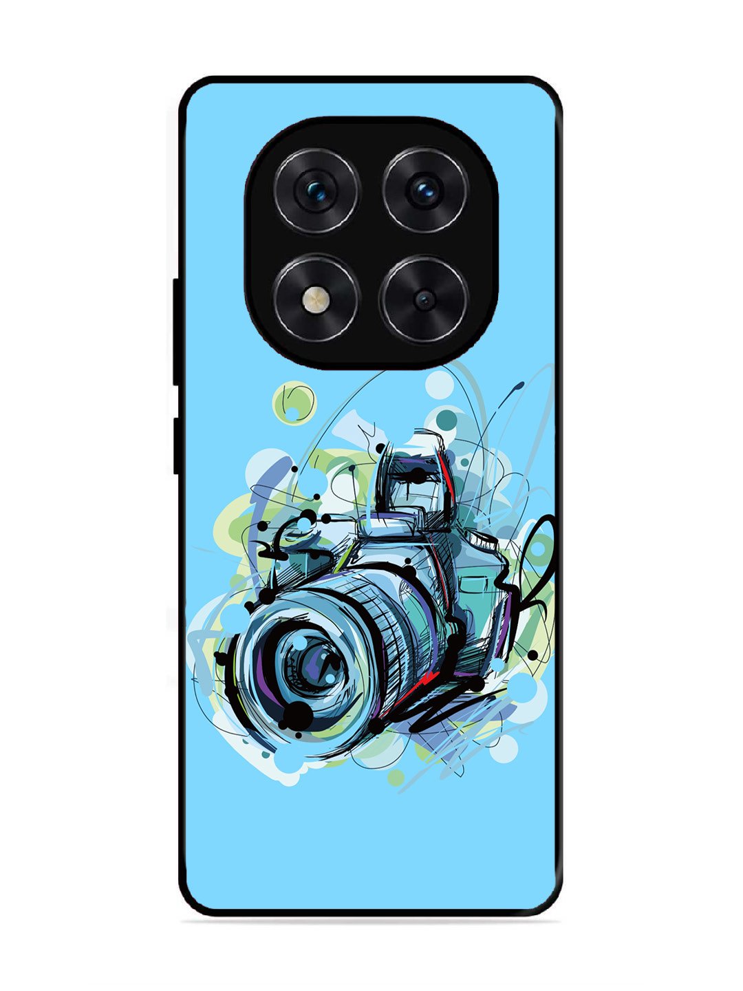Xiaomi Redmi NOTE 14 PRO 5G Camera Blue Background