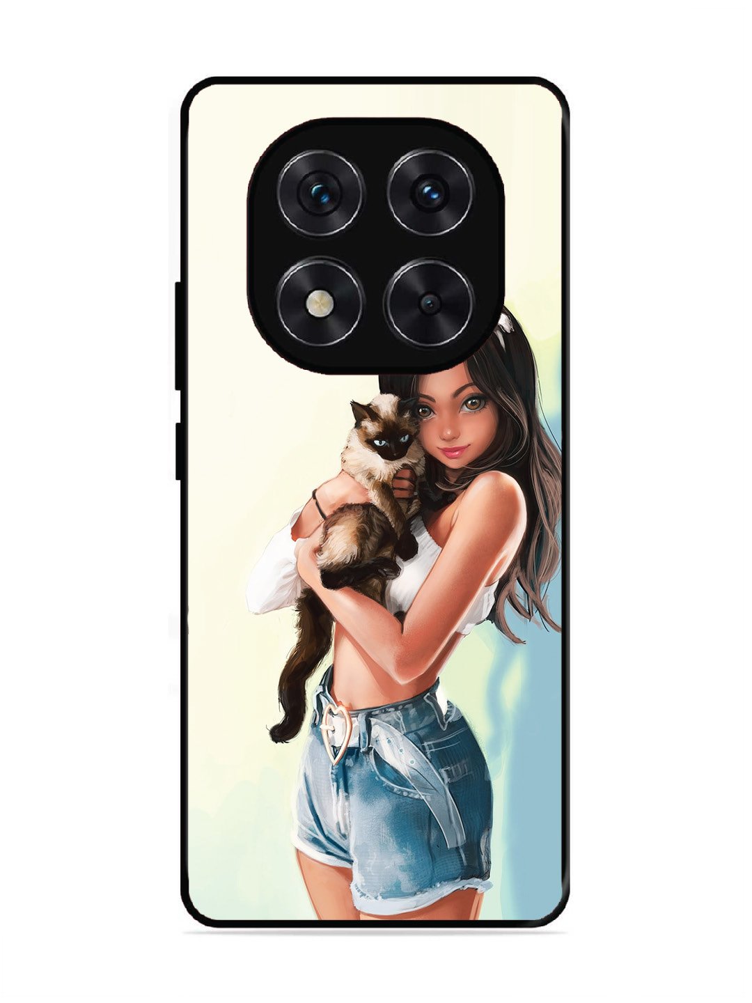Xiaomi Redmi NOTE 14 PRO 5G Cute Girl with Cat