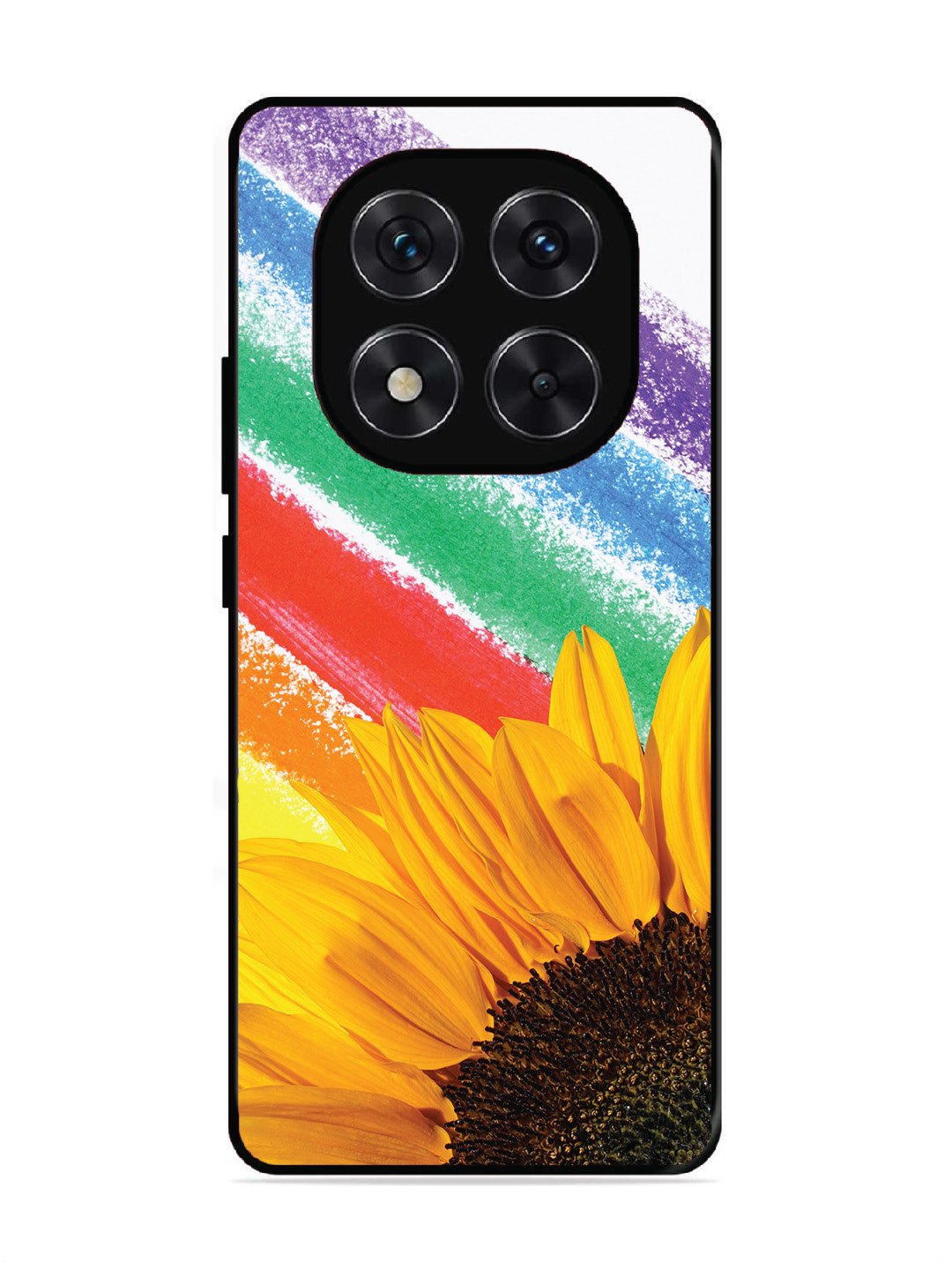 Xiaomi Redmi NOTE 14 PRO 5G Sunflower on Colourful Lines