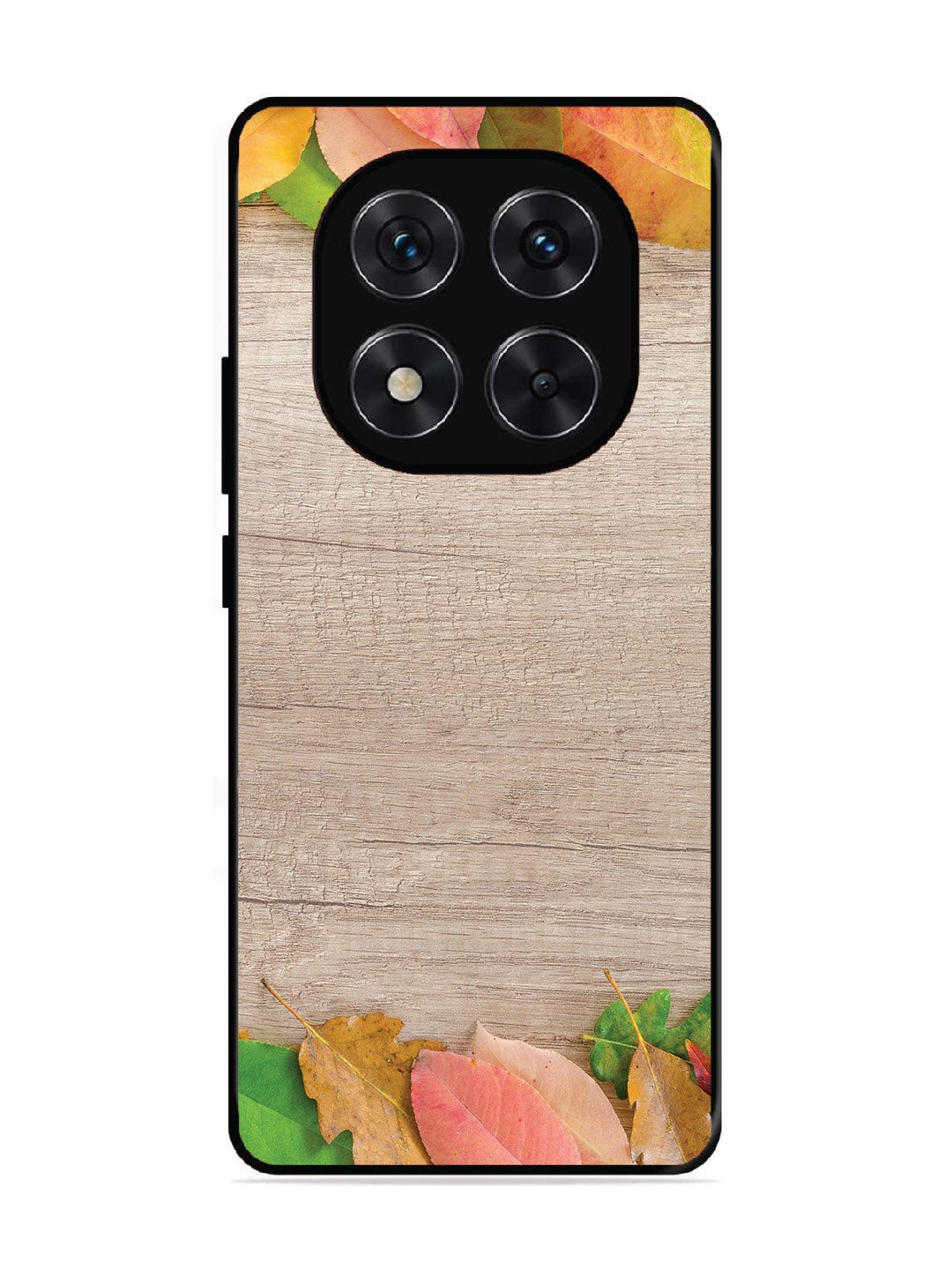 Xiaomi Redmi NOTE 14 PRO 5G Autumn Leafs On Wooden Table