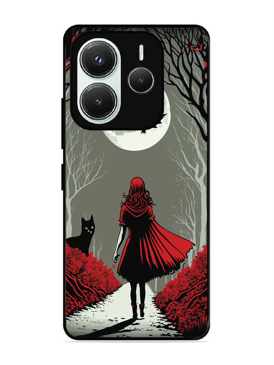 Xiaomi Redmi NOTE 14 5G Scarlet Girl in Red Forest