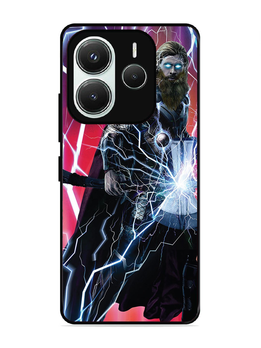 Xiaomi Redmi NOTE 14 5G thor stormbreaker hammer lightning