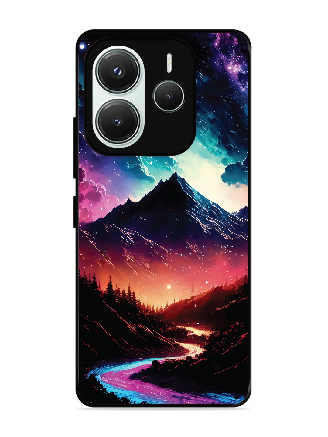 Xiaomi Redmi NOTE 14 5G mountain-valley-Colorful-cloud-at-night