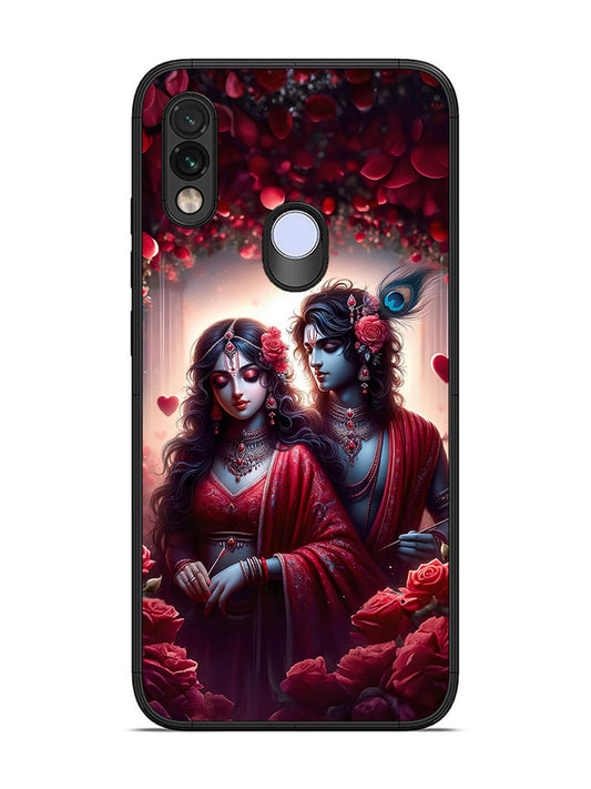 XIAOMI Redmi Note 7 Couples in Red theme like Radha Krishna