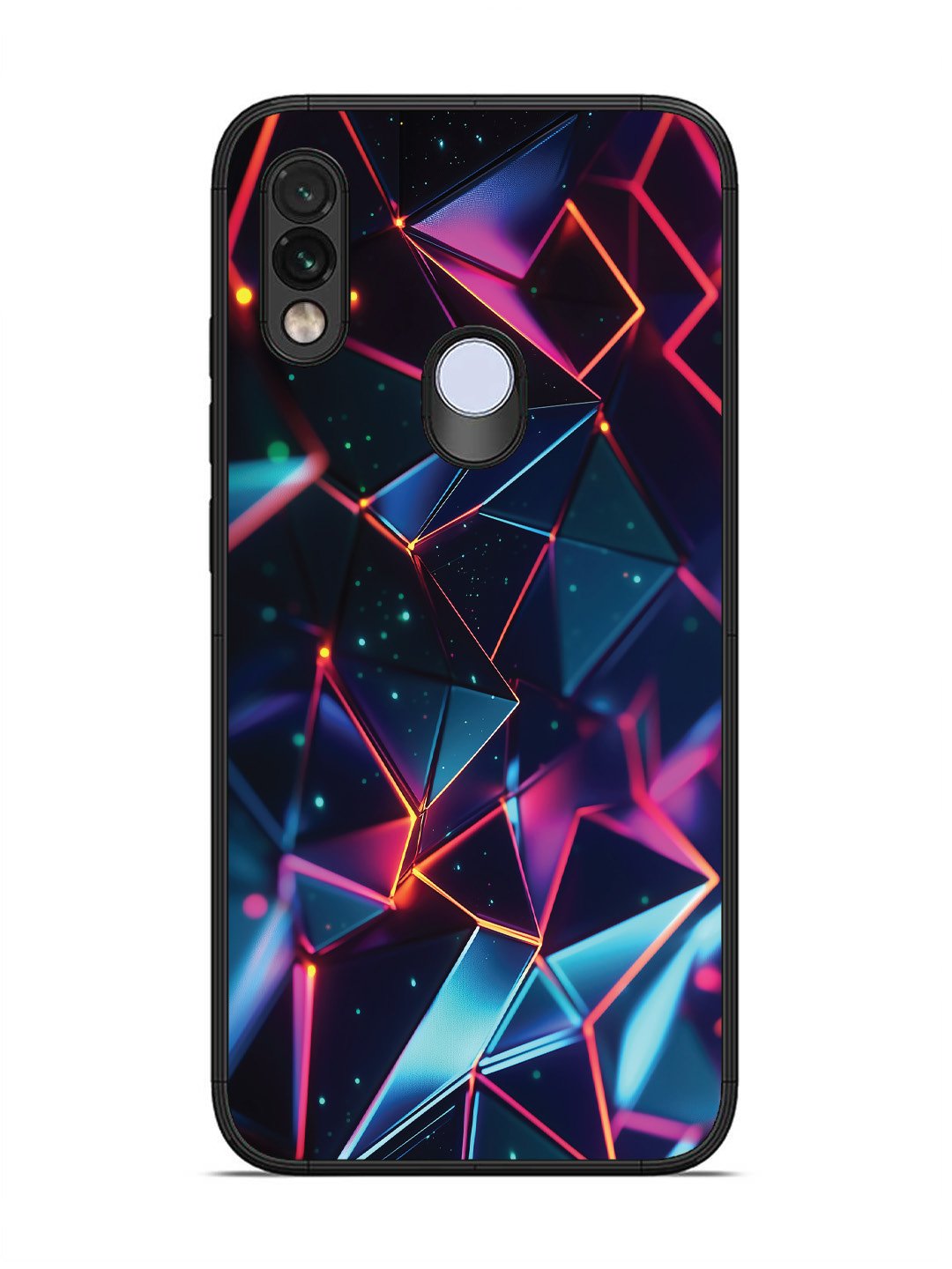 Xiaomi Redmi NOTE 7 3D Abstract Polygon