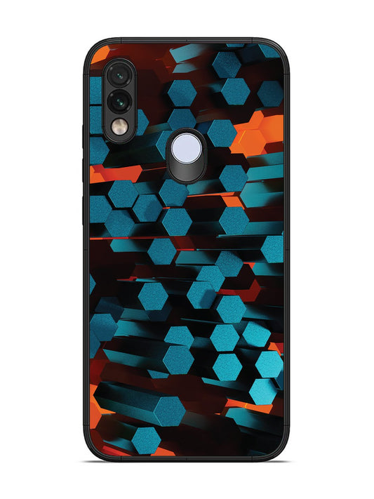 Xiaomi Redmi NOTE 7 Hexagon 3D Abstract