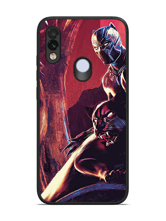 Xiaomi Redmi NOTE 7 black-panther-marvel-comics