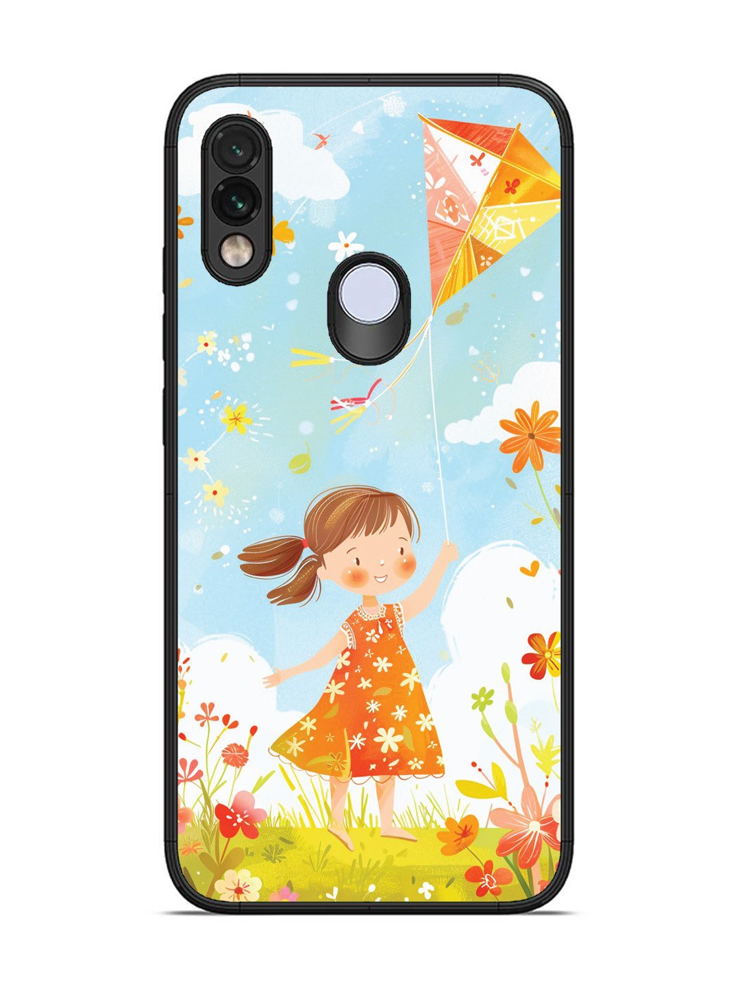 Xiaomi Redmi NOTE 7 Little Girl Kite Flying