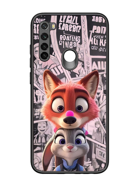 XIAOMI Redmi Note 8 Cute Nick wilde and judy hopps 2