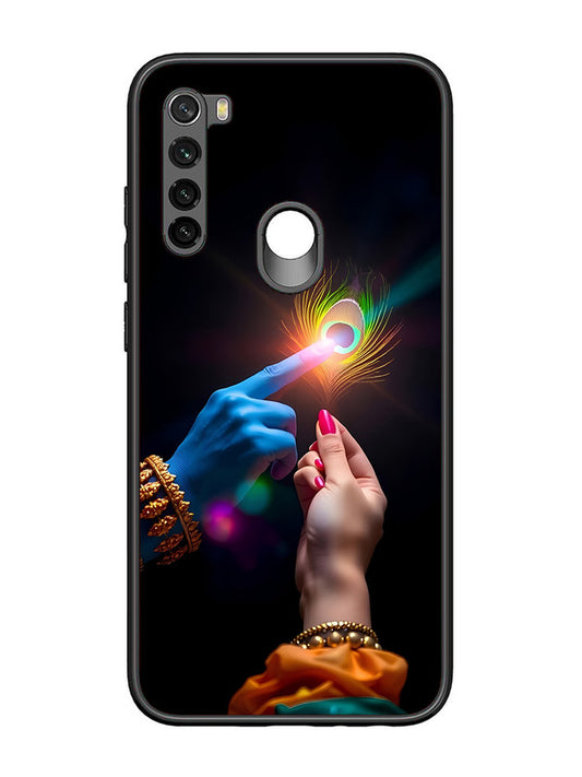 XIAOMI Redmi Note 8 Radha Krishna touching feather