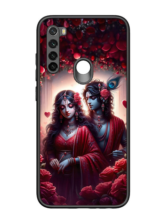 XIAOMI Redmi Note 8 Couples in Red theme like Radha Krishna