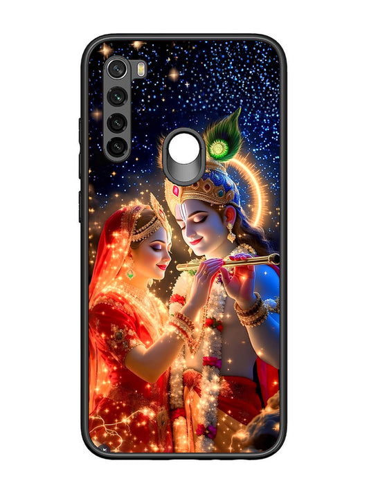 XIAOMI Redmi Note 8 Radha Krishna posing with flute
