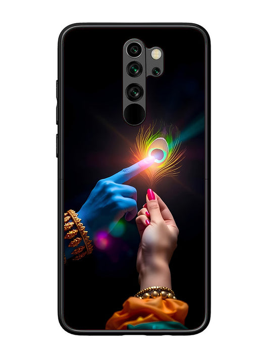 XIAOMI Redmi Note 8 Pro Radha Krishna touching feather