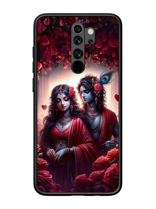 XIAOMI Redmi Note 8 Pro Couples in Red theme like Radha Krishna