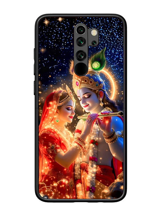 XIAOMI Redmi Note 8 Pro Radha Krishna posing with flute