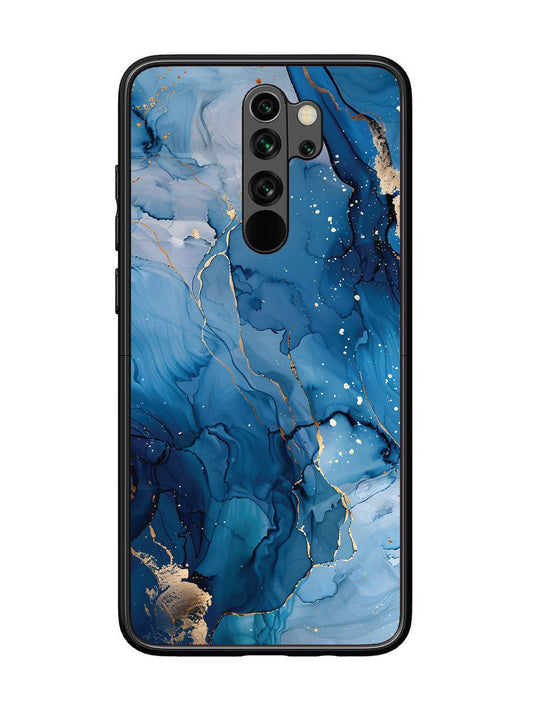 Xiaomi Redmi NOTE 8 PRO Oceanic Pattern with Golden Sprinkles