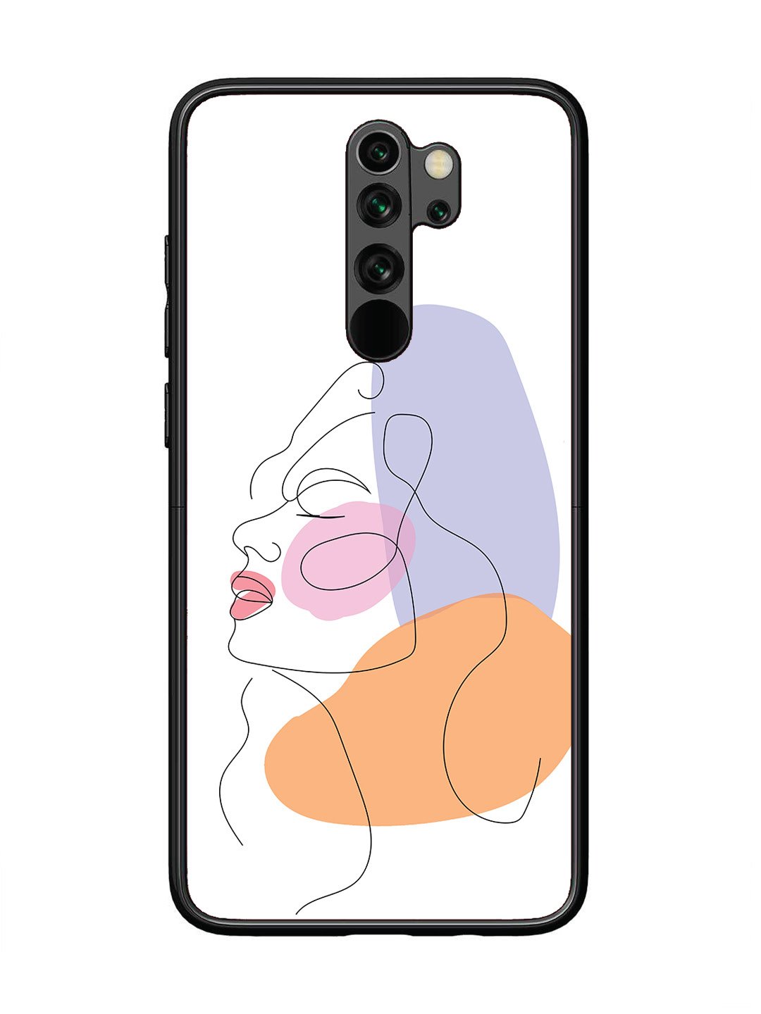 Xiaomi Redmi NOTE 8 PRO Line Art Girl Face