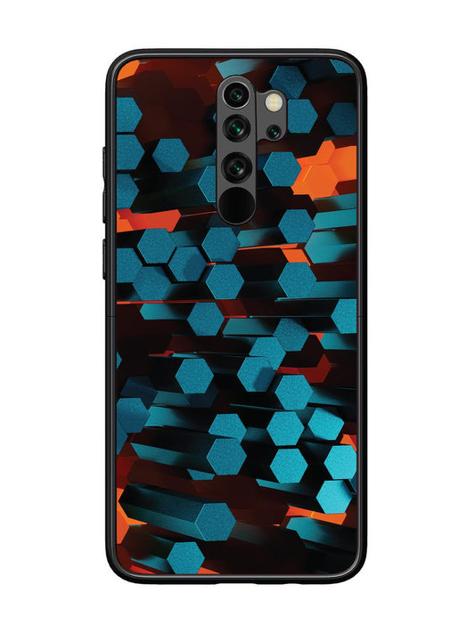 Xiaomi Redmi NOTE 8 PRO Hexagon 3D Abstract