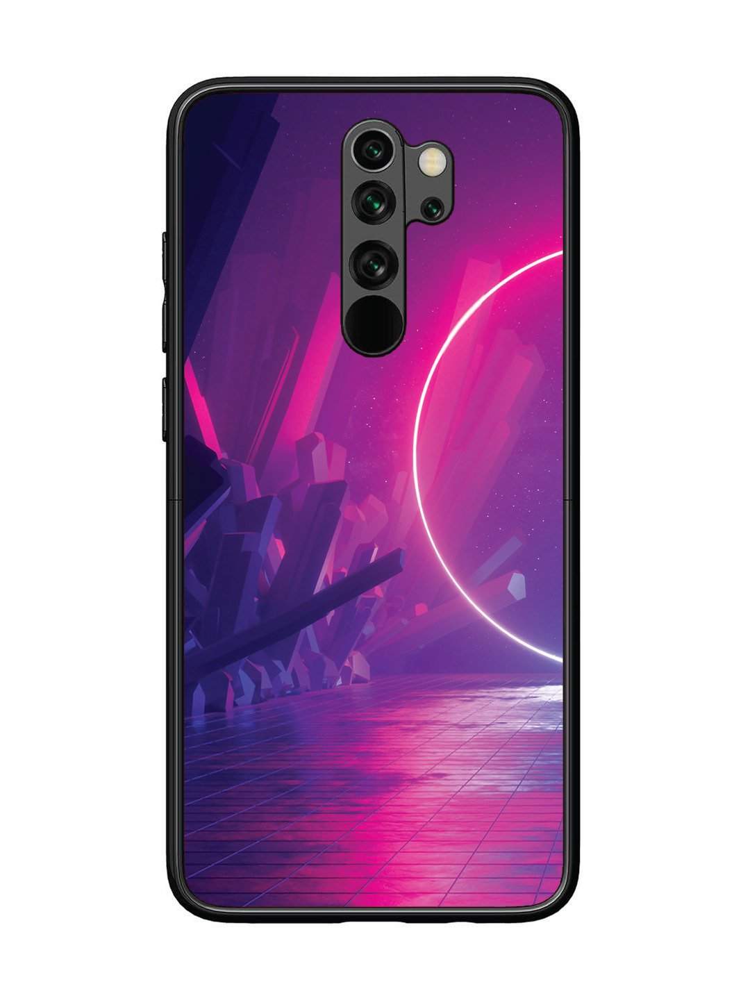 Xiaomi Redmi NOTE 8 PRO abstract with Neon Light