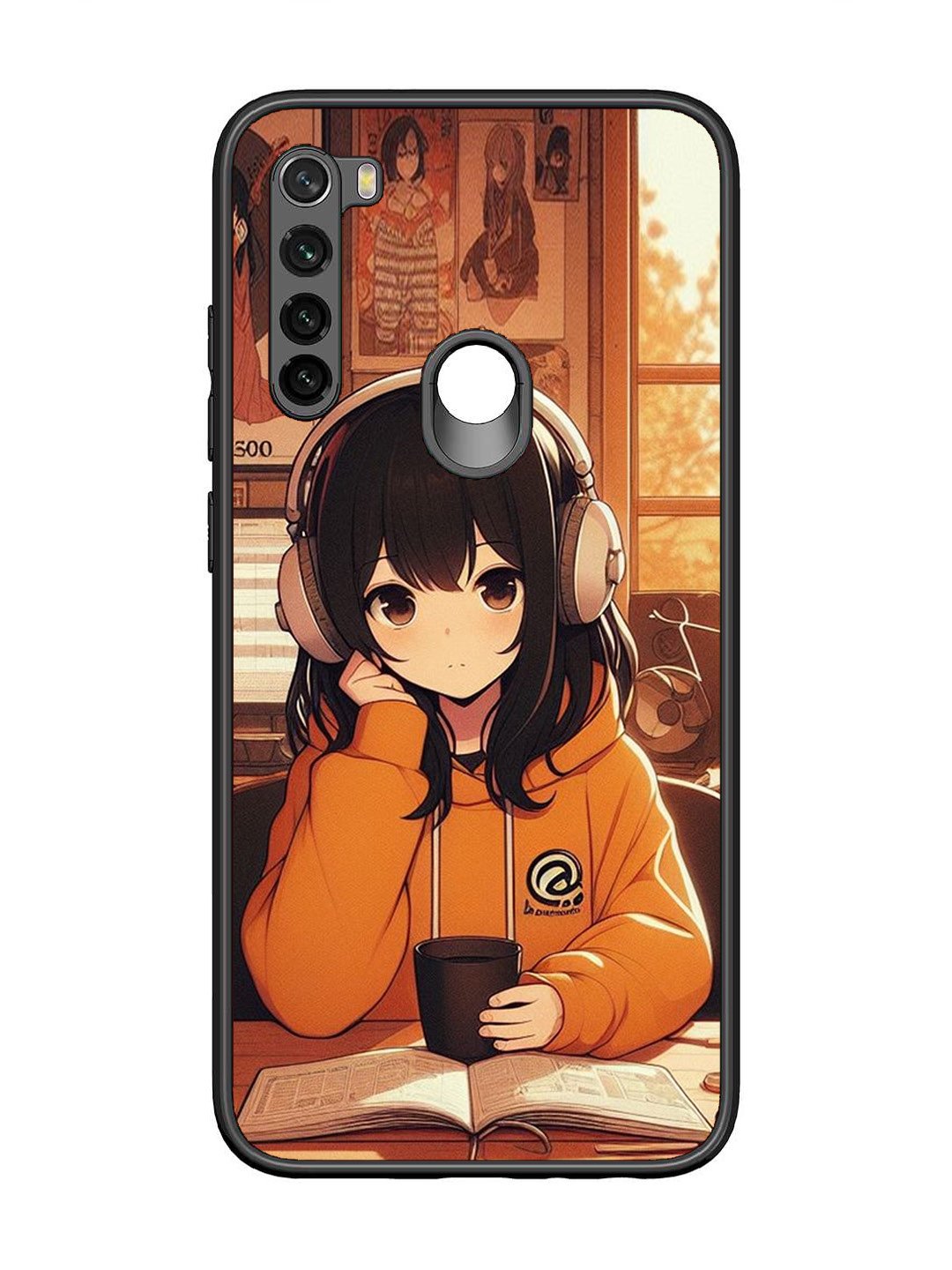 Xiaomi Redmi NOTE 8 Cute Girl listening Music