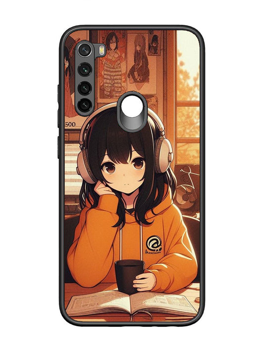 Xiaomi Redmi NOTE 8 Cute Girl listening Music