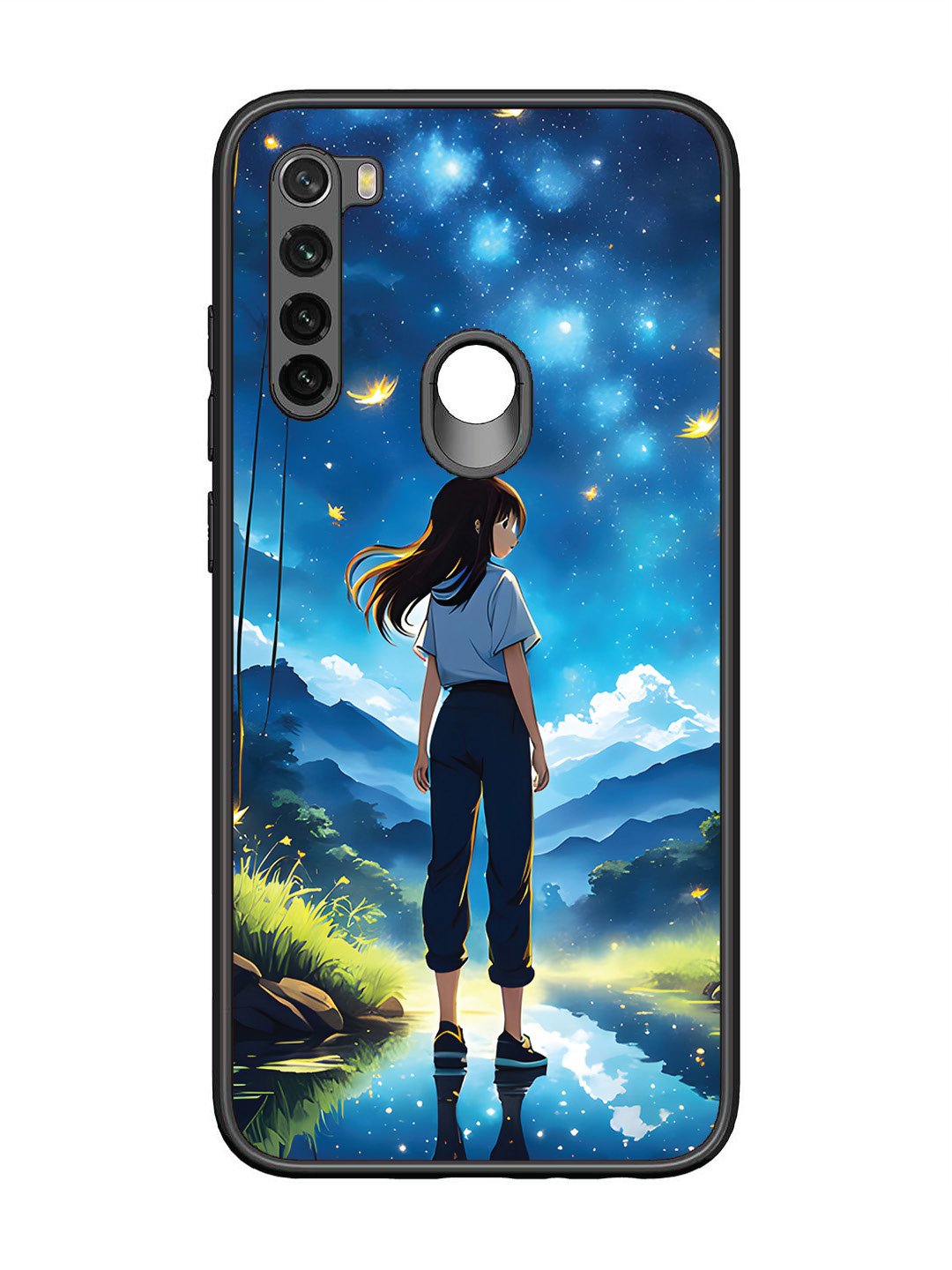 Xiaomi Redmi NOTE 8 Girl In Beautiful Forest