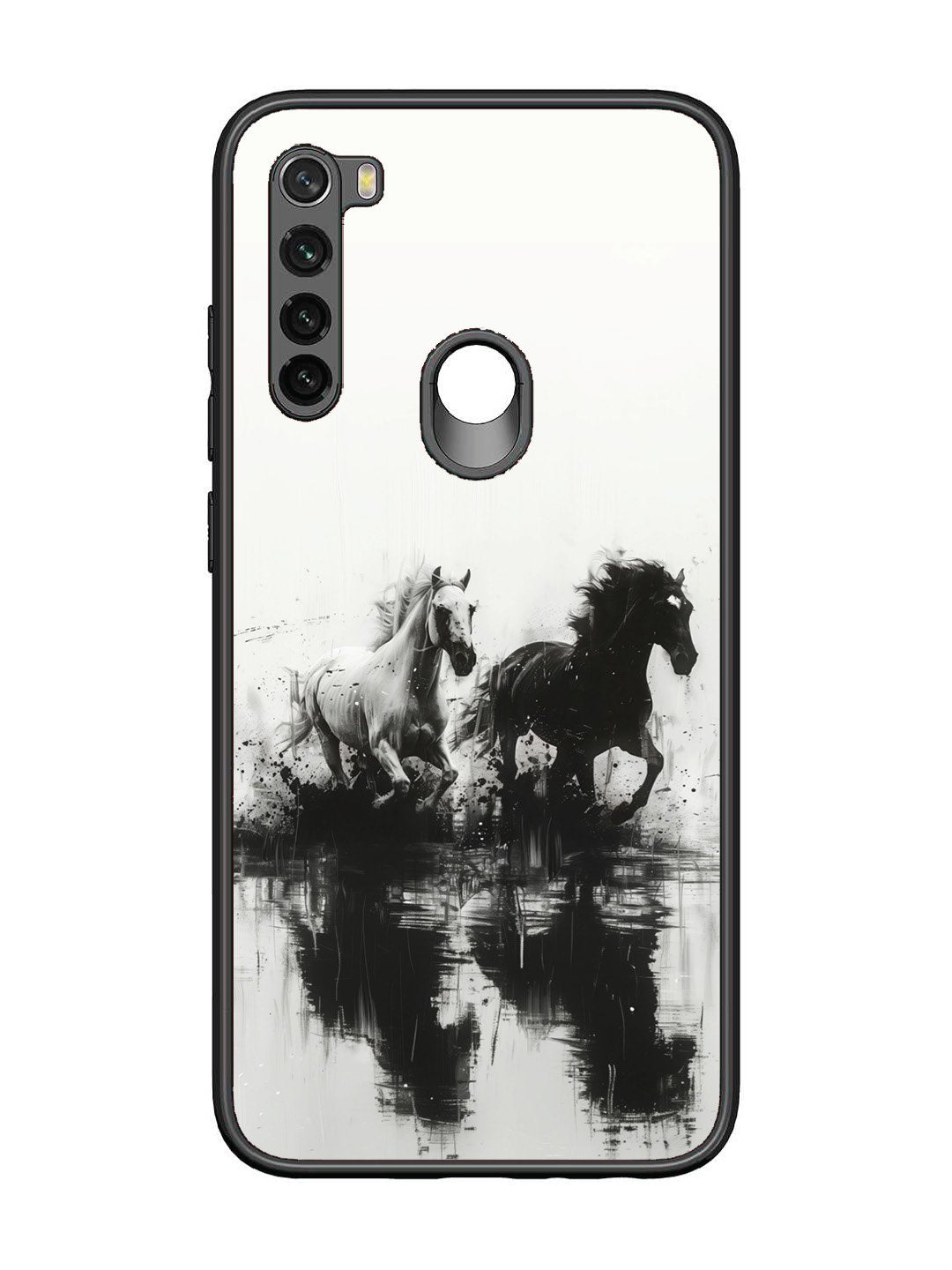 Xiaomi Redmi NOTE 8 Black & White Horse