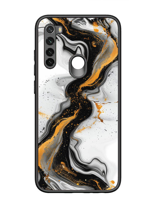 Xiaomi Redmi NOTE 8 Black And Golden Marble Essence