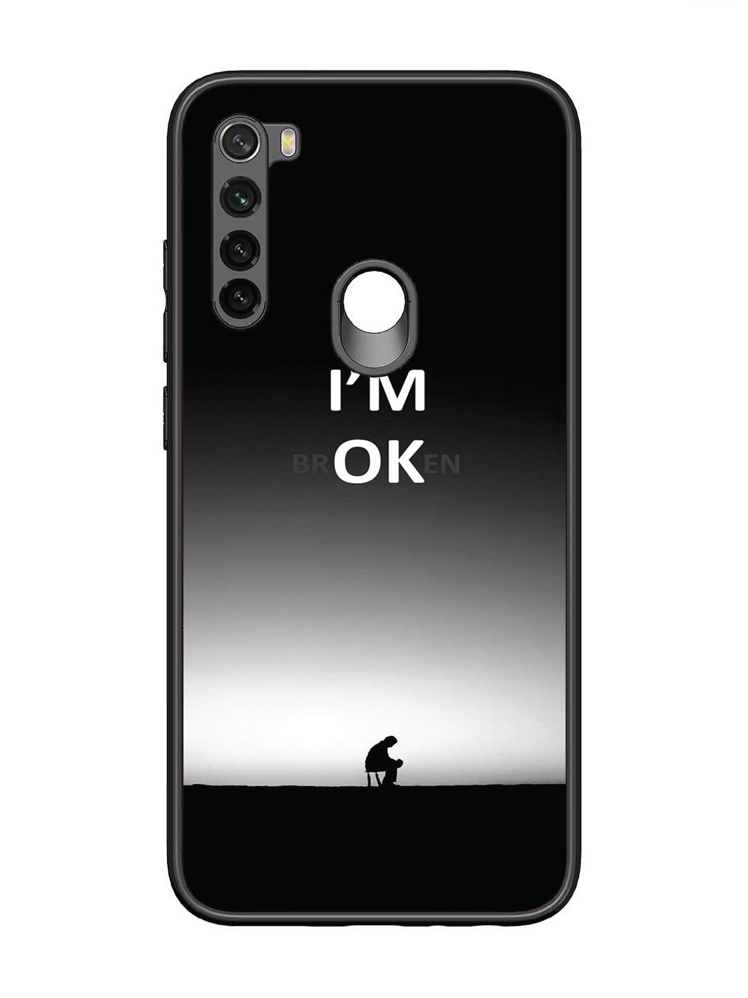 Xiaomi Redmi NOTE 8 I'm Broken A man on Chair Alone