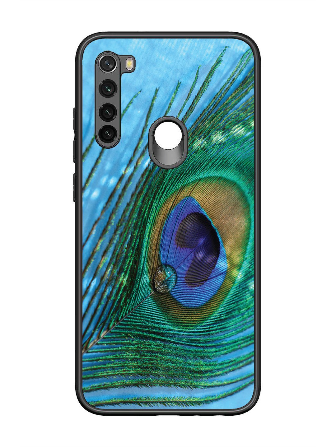 Xiaomi Redmi NOTE 8 A drop on Peacock Feather