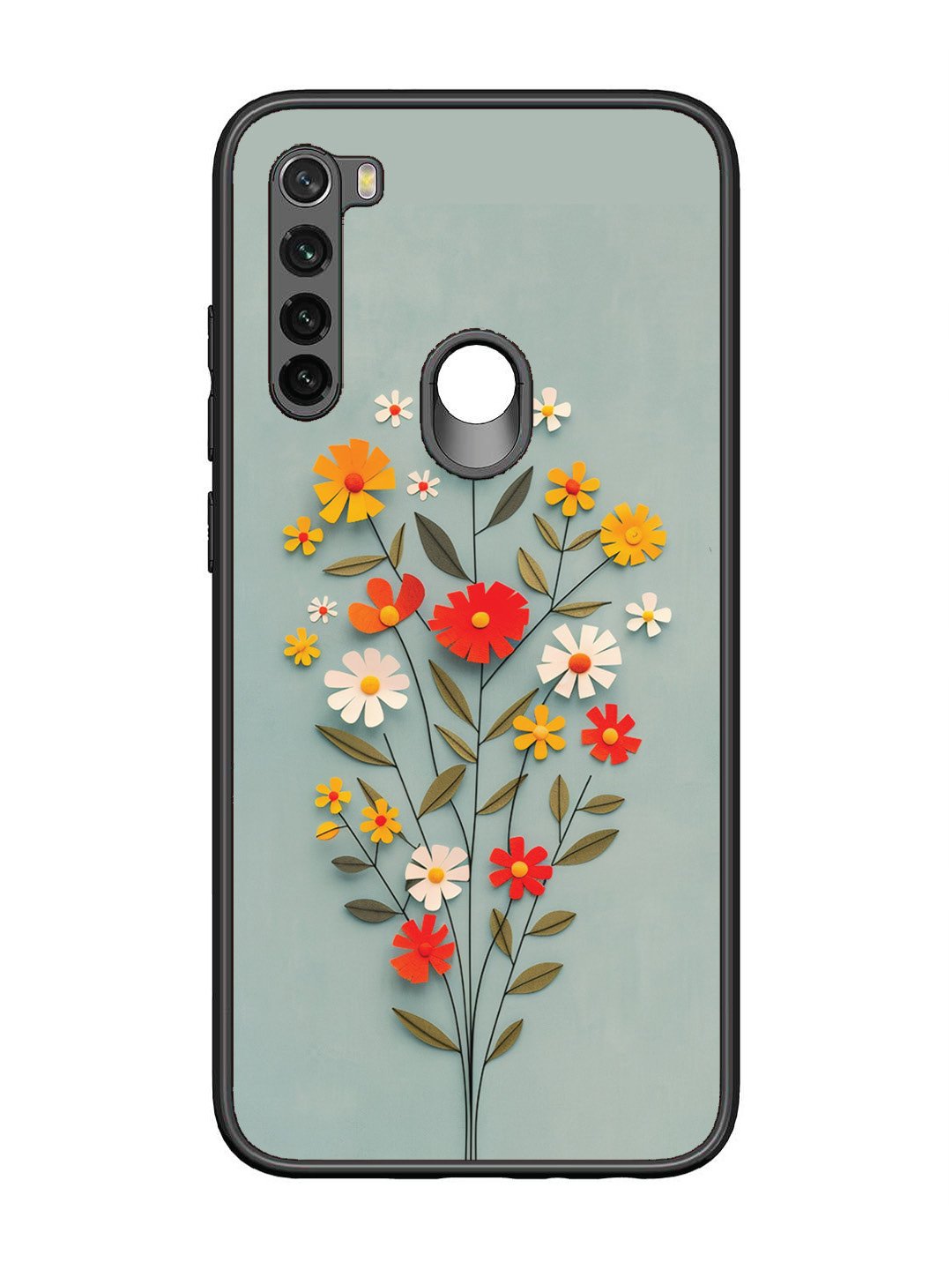 Xiaomi Redmi NOTE 8 Paper Flowers