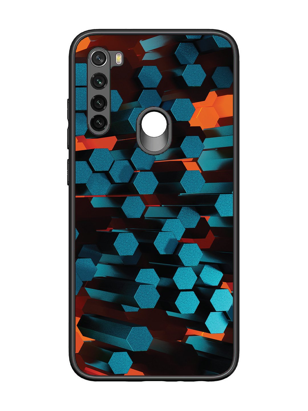 Xiaomi Redmi NOTE 8 Hexagon 3D Abstract