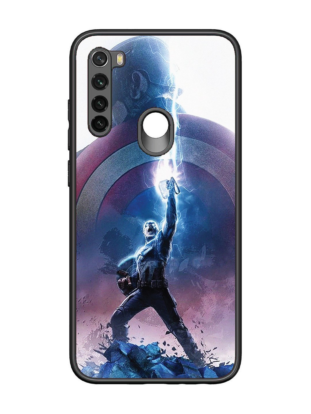 Xiaomi Redmi NOTE 8 captain-america-thor-hammer-lightning