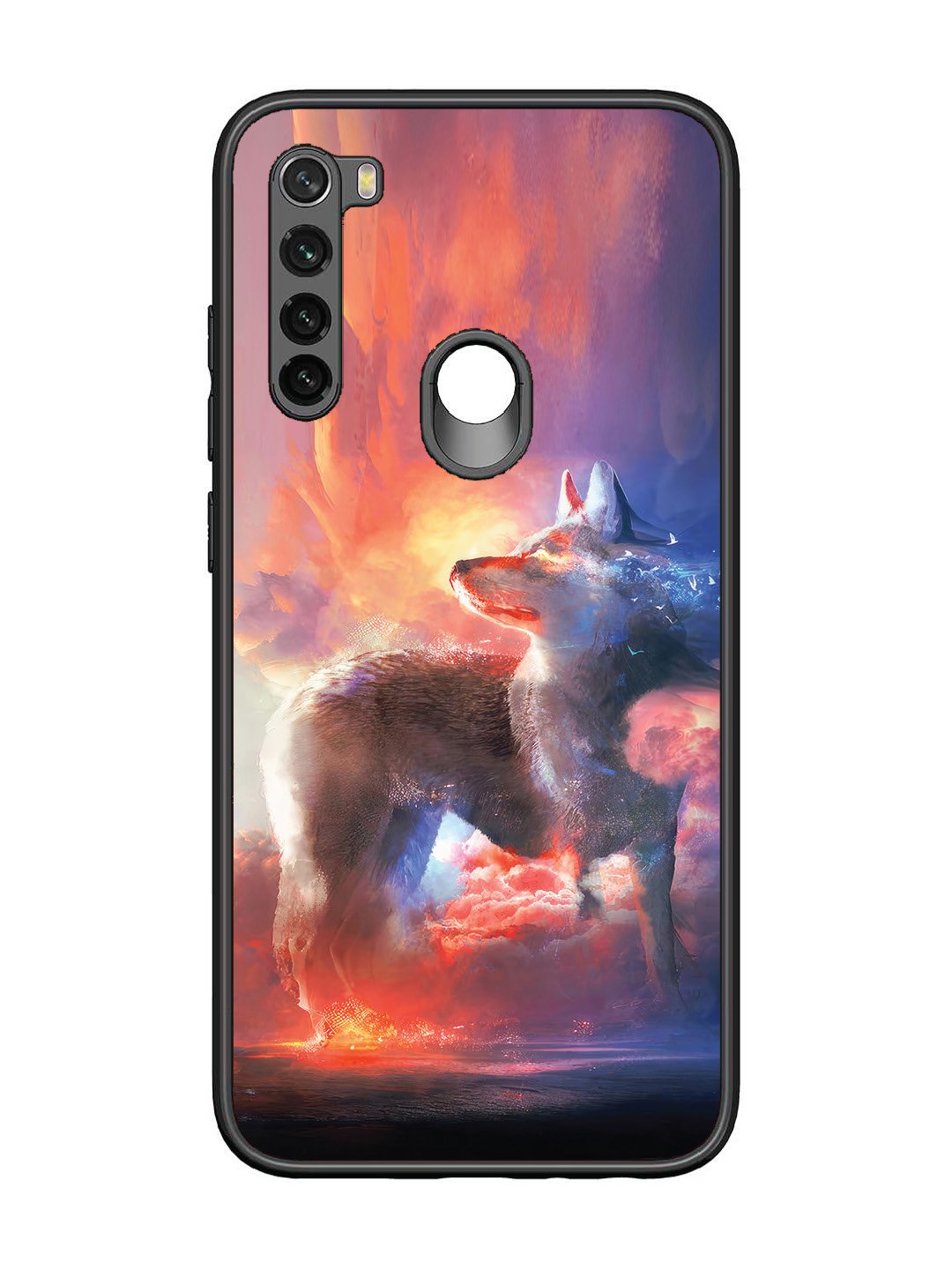 Xiaomi Redmi NOTE 8 wolf-fantasy-animal