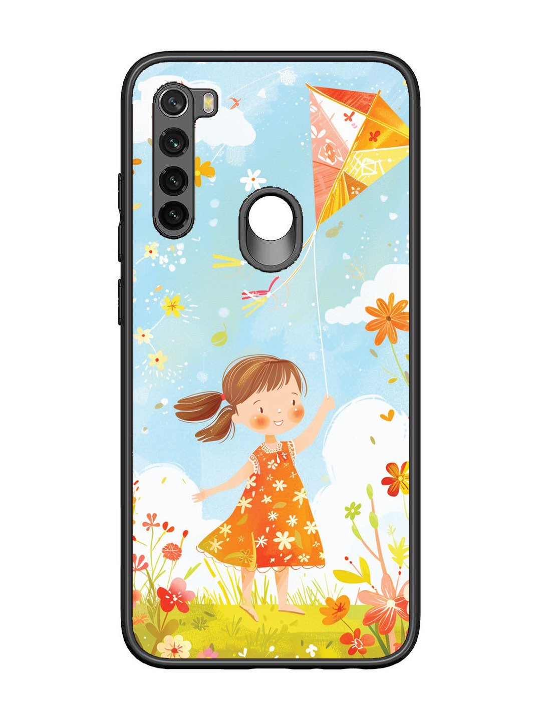 Xiaomi Redmi NOTE 8 Little Girl Kite Flying