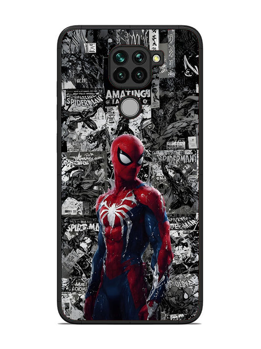 XIAOMI Redmi Note 9 Spiderman Highlighted on News Paper
