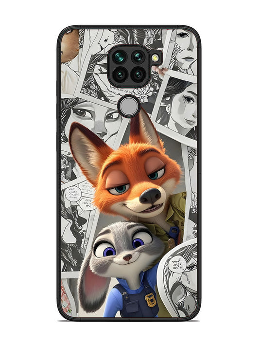 XIAOMI Redmi Note 9 Cute Nick wilde and judy hopps
