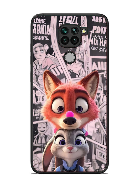 XIAOMI Redmi Note 9 Cute Nick wilde and judy hopps 2