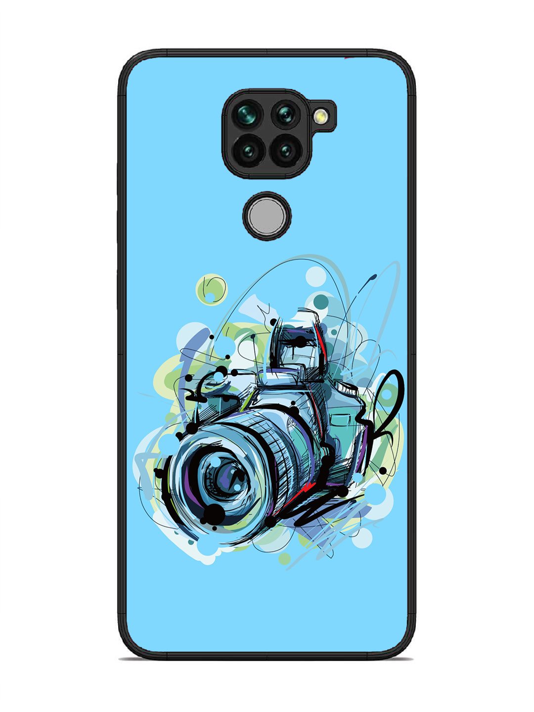 Xiaomi Redmi NOTE 9 Camera Blue Background