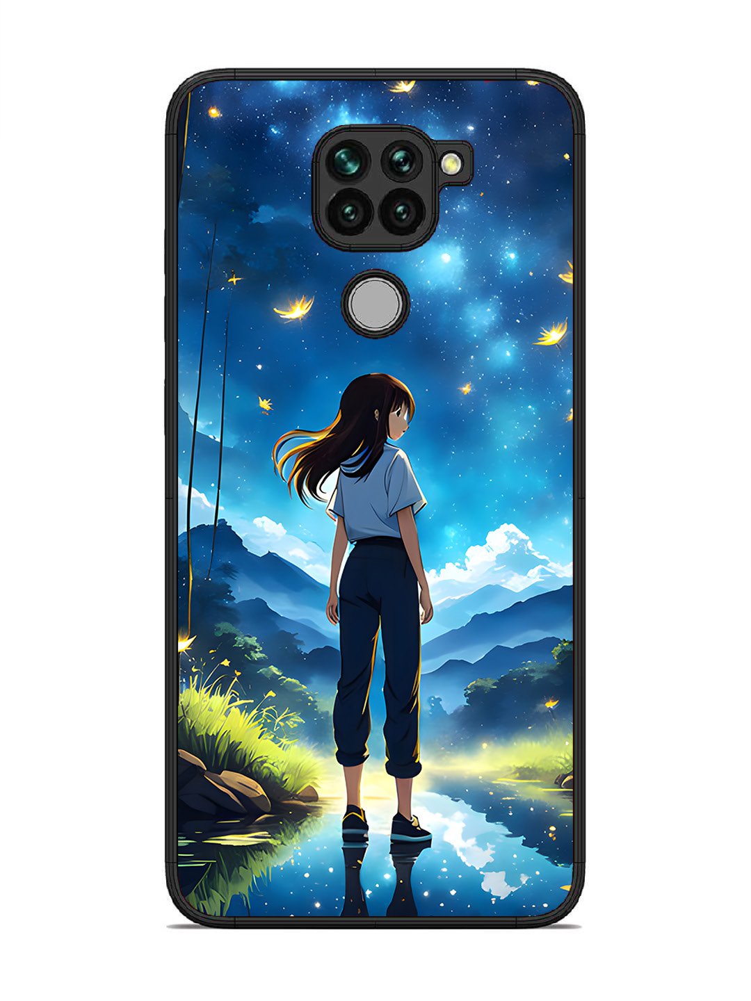 Xiaomi Redmi NOTE 9 Girl In Beautiful Forest