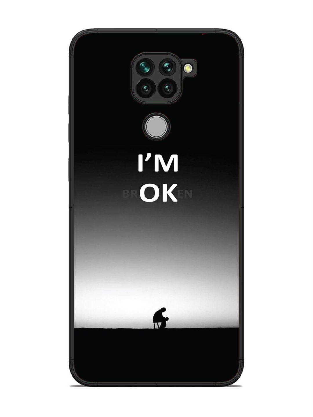 Xiaomi Redmi NOTE 9 I'm Broken A man on Chair Alone